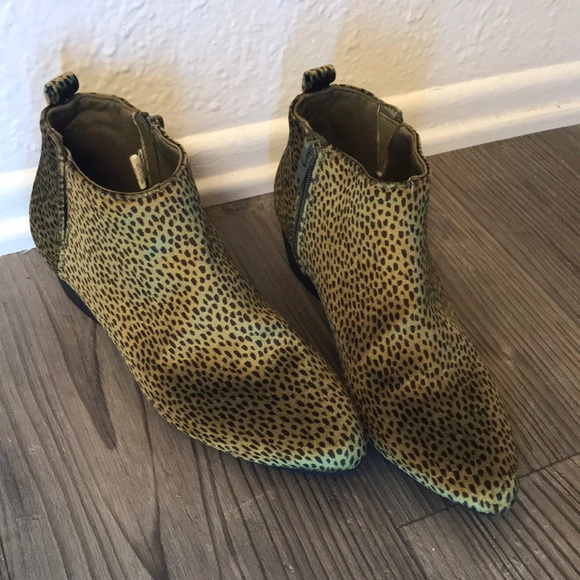 old navy leopard booties